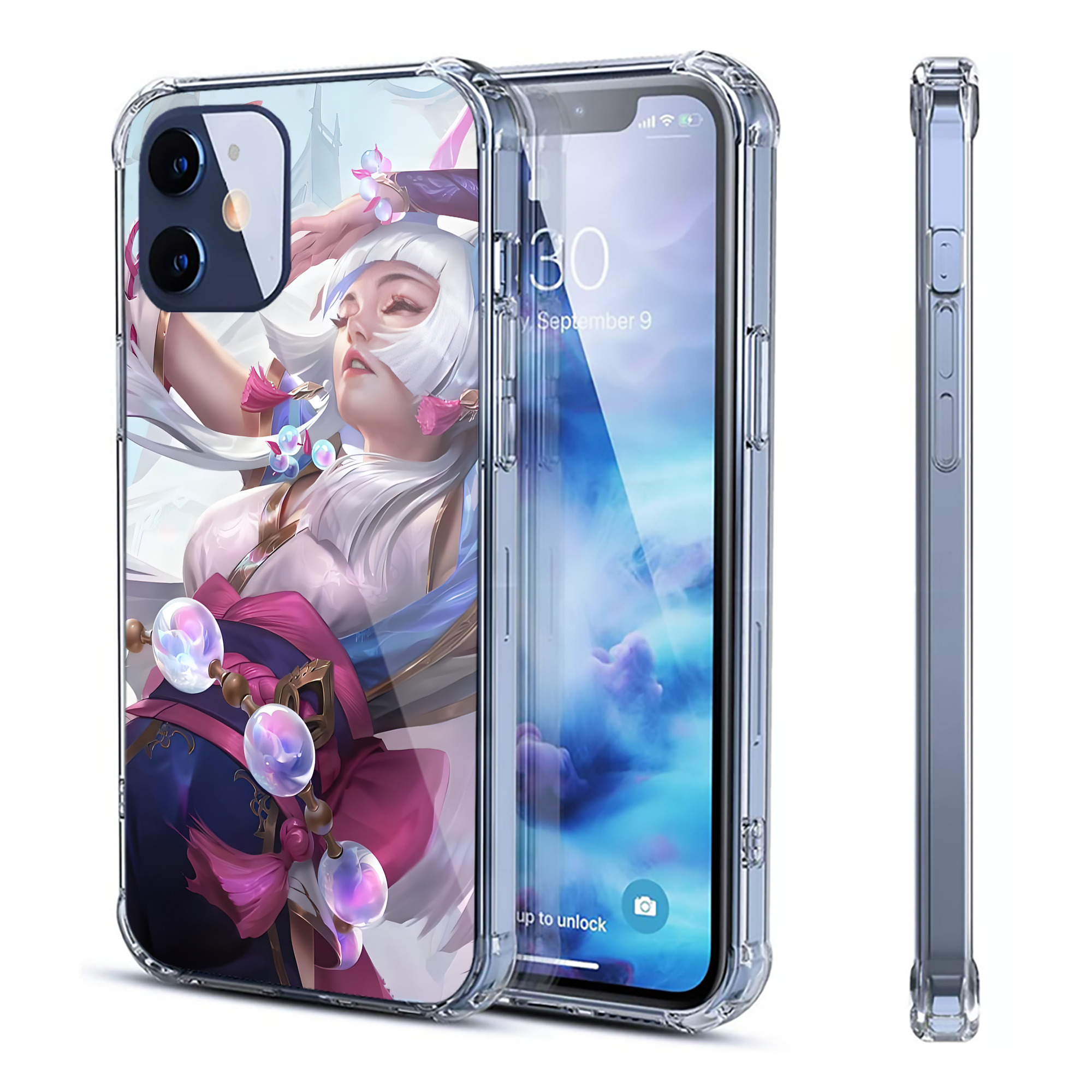 （画像用） リーグ・オブ・レジェンド League of Legends LOL 【iPhone 12シリーズ対応】透明スマホケース（クリアソフトケース）